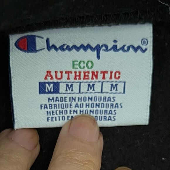 Smiley face Champion Sweatshirt 3/4 zip - Picture 5 of 7